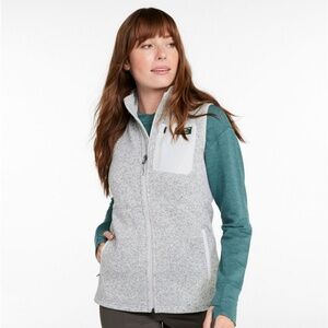 L.L. Bean Sweater Fleece Long Vest